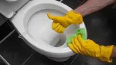 So wird das WC wieder strahlend sauber mit einfachen Hausmitteln